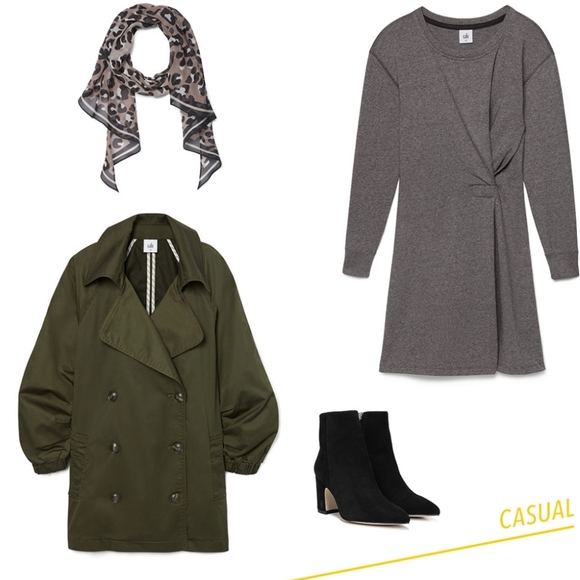 CAbi Obsidian🌞 Put On Crewneck Dress #3650 - Picture 15 of 16